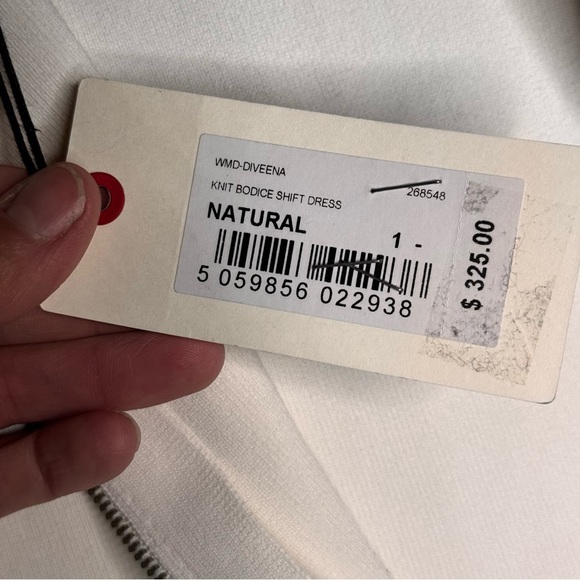 TED BAKER Diveena Knit Bodice Shift Dress Women’s Size 4 NWT‎ - Picture 9 of 13